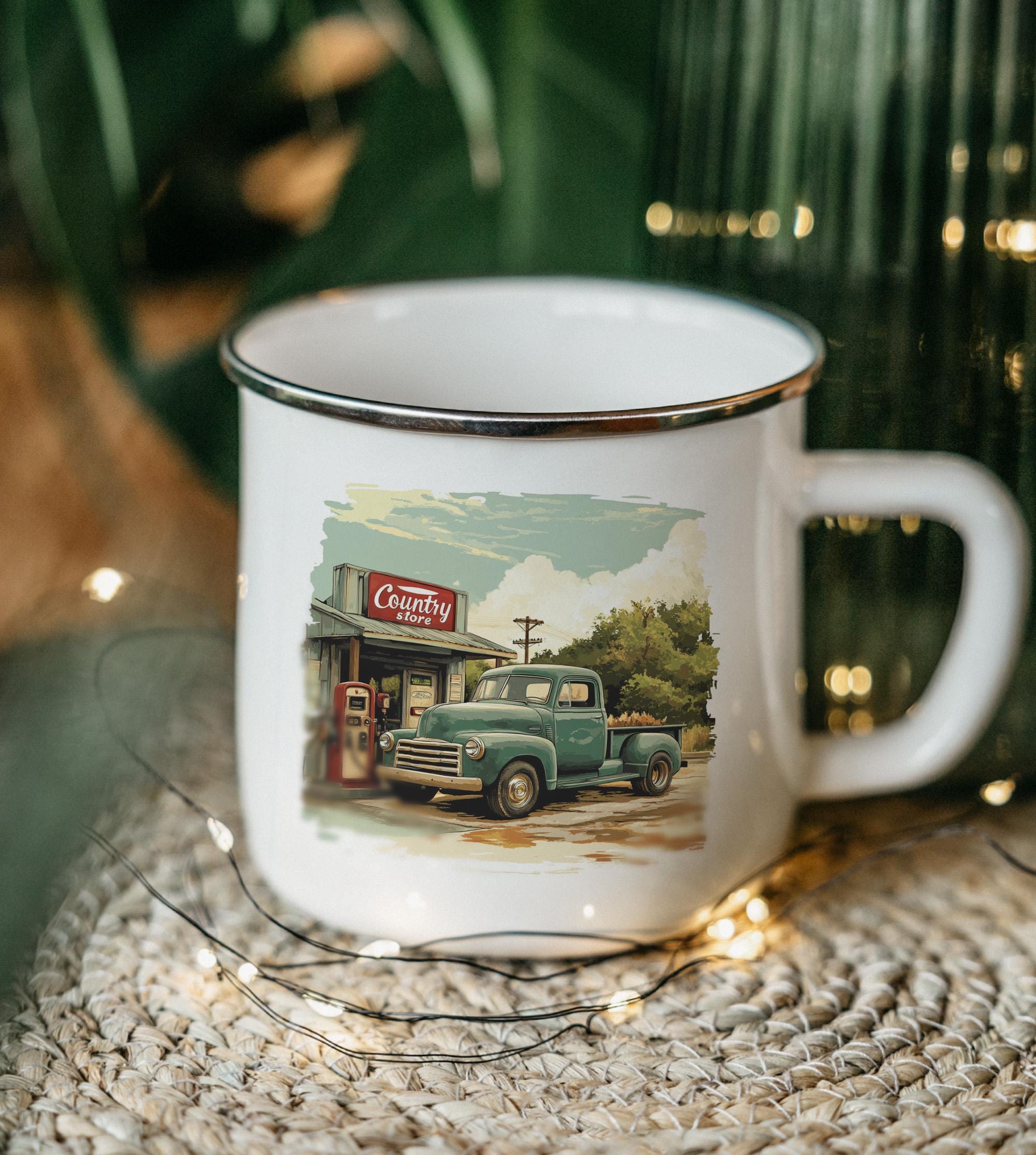 Vintage Gas Station Cup - Etsy