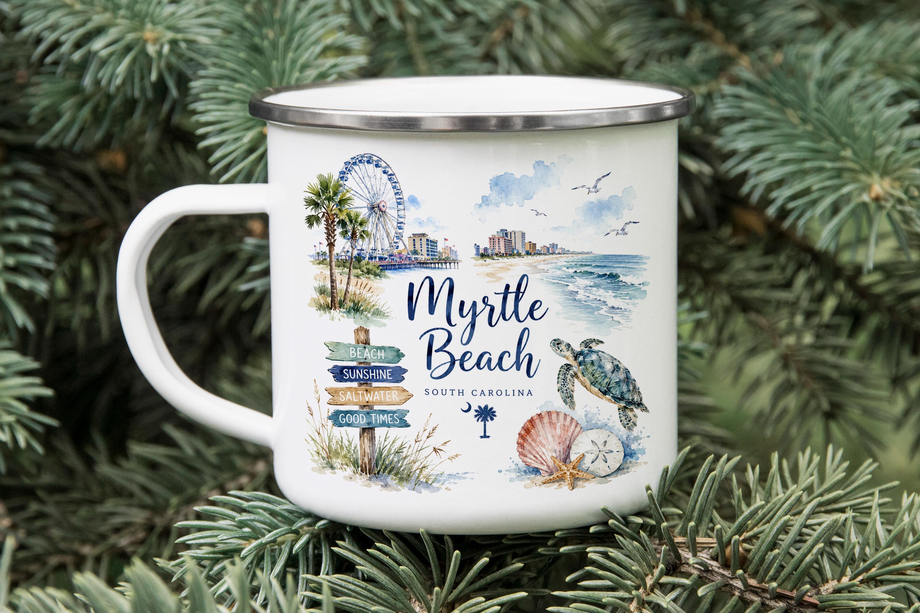 Myrtle Beach Coffee Mug - Etsy