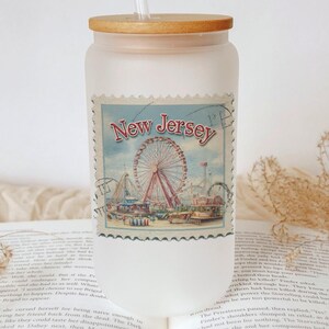 a book with a picture of a ferris wheel on it