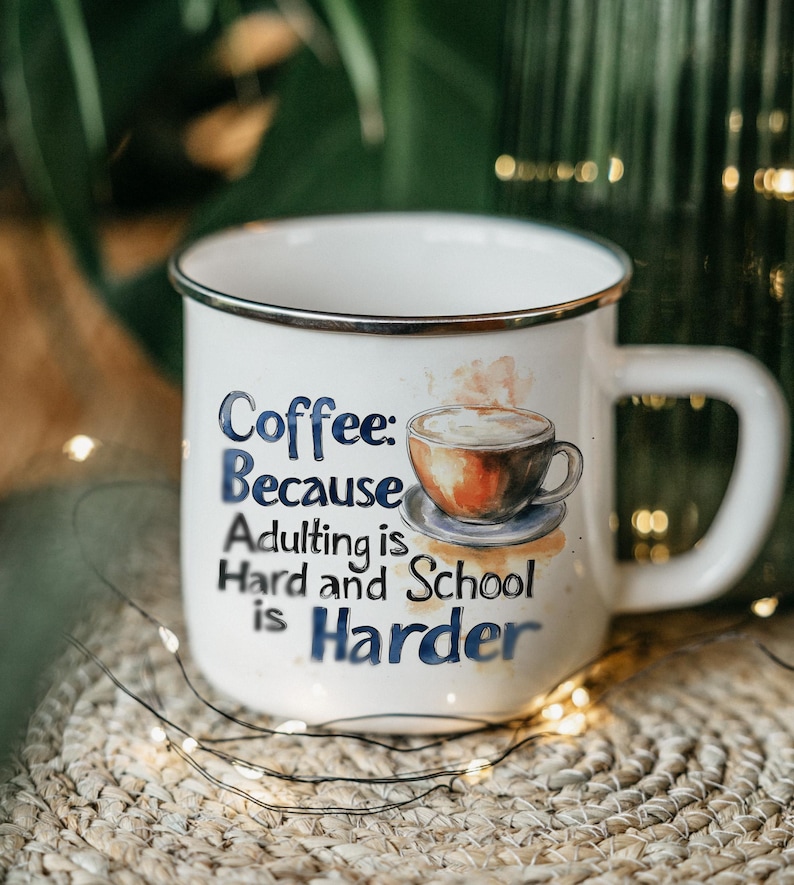 SaddleUpAnyway Enamel Camping Mug - Thumbnail 4
