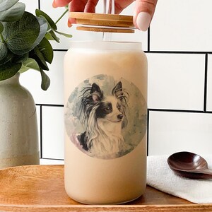 Chinese Crested Dog Glass Tumbler: Personalized Pet Lover Gift