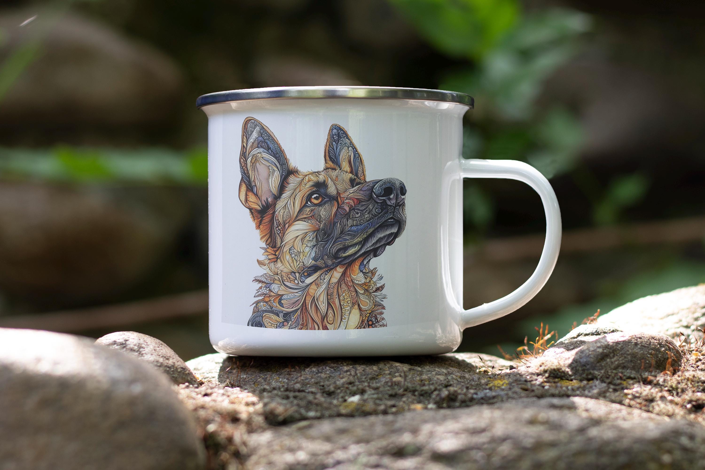 German Tin Cup - Etsy