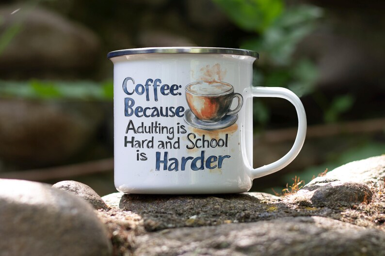 SaddleUpAnyway Enamel Camping Mug - Thumbnail 3