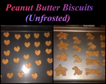Peanut Butter Biscuits (Unfrosted)