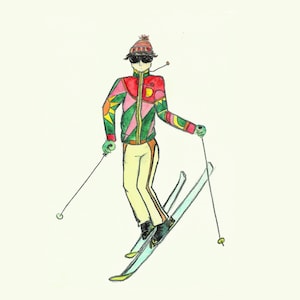 Ski Bum Card
