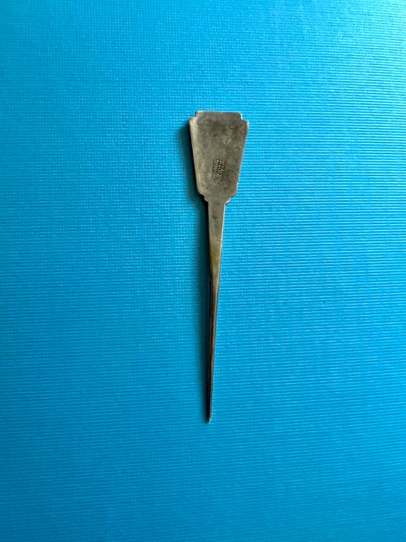 Antique Chinese Sterling Silver Hairpin - image 4