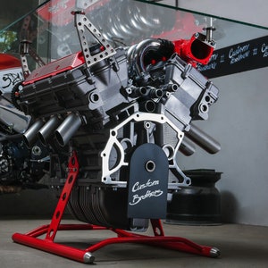 Motor-Couchtisch Alfa Romeo V6 BUSSO