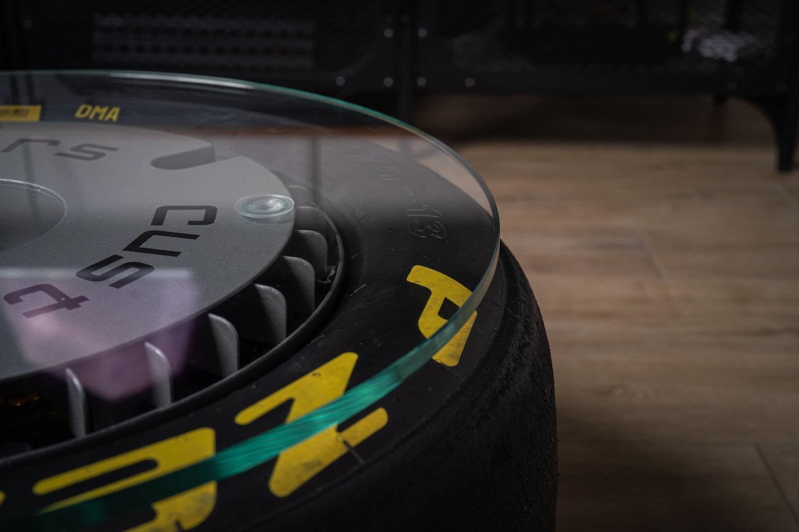 Coffee Table With Rims Slick Tires Nascar Drag Race Etsy