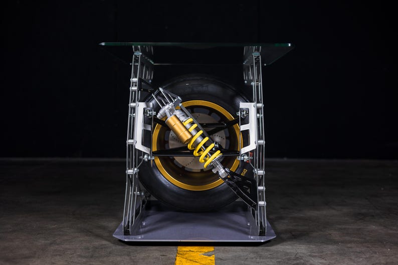 Formulas Car Wheel Coffee Table Made of Formula Car Wheel - Etsy