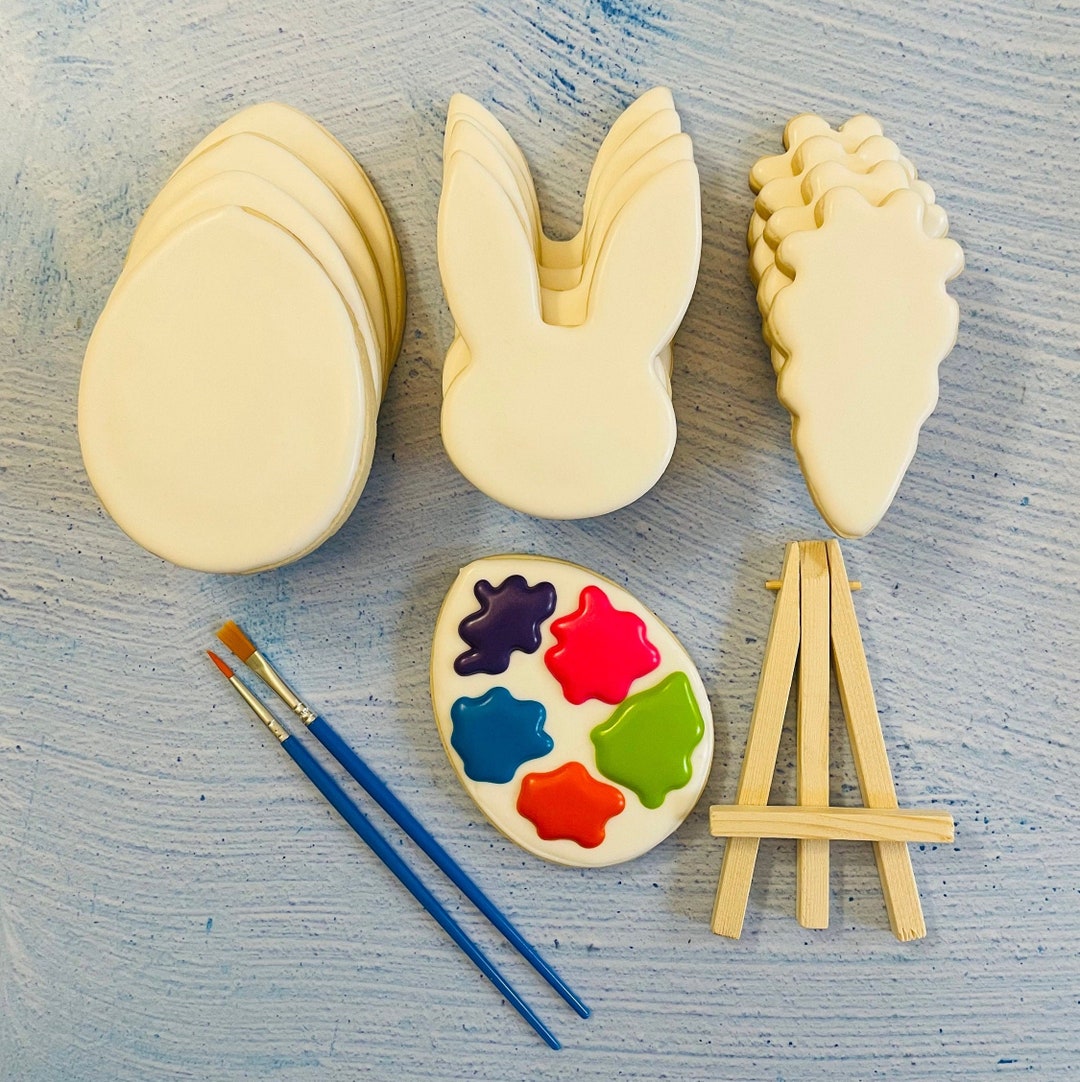 Easter Cookie Decorating Kit, Spring/easter Cookies DIY Cookie Kit