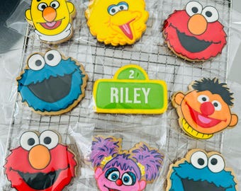 12 Sesame Street Cookies