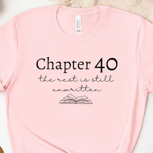 40th Birthday Shirt, Trendy Shirt, Forties Birthday Gift for Her, Born in 1985 Tee, Birthday Gift for Her, 40th Birthday Party T-Shirt