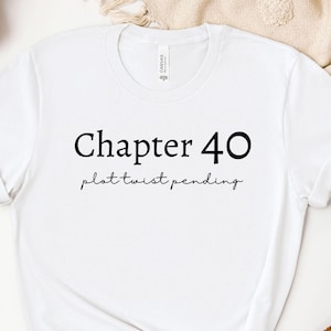 40th Birthday Shirt, Trendy Shirt, Forties Birthday Gift for Her, Born in 1985 Tee, Birthday Gift for Her, 40th Birthday Party T-Shirt