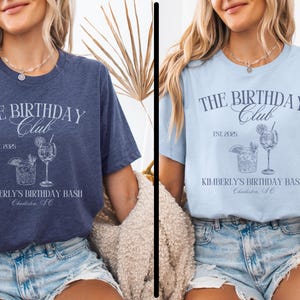 Birthday Girl Shirt, Birthday Squad Shirts, Matching Birthday Party Tees, Birthday Crew Shirts, Custom Birthday Trip Shirts, Gift for Her