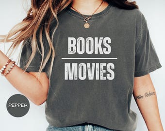 Funny Book Shirt, Book Lover T-Shirt, Book Lover Shirt For Her, Gift For Her, Book T-Shirt, Funny Reading Shirt, Book Club Shirt Gift