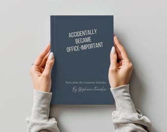 Personalized Funny Work Journal, Sarcastic Notebook, Office Gift, Coworker Gag Gift, Custom Journal, Sassy Boss Gift, Funny Desk Decor