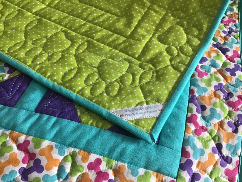 Handcrafted Dog Crate Quilt Etsy