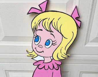 Cindy Lou Who Woodworking Plan: DIY Christmas Yard Art (PDF Download)