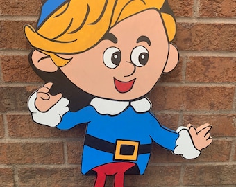 Hermey the Elf Woodworking Pattern: DIY Christmas Yard Art (PDF Download)