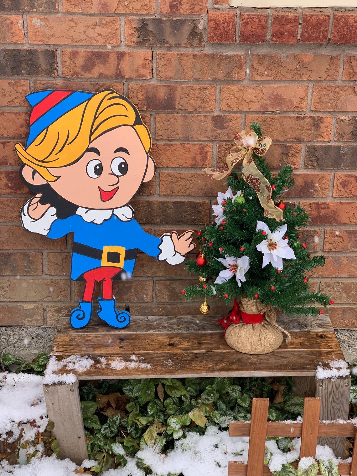 Hermey Herbie the Dentist Elf Physical Product Yard Art Etsy
