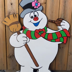 Frosty the Snowman PDF, DIY, Yard Art, Christmas Woodworking Pattern ...
