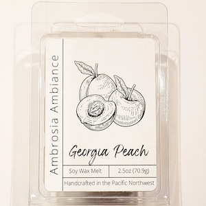 BELIEVE IN YOURSELF- Georgia Peach Wax Melts – Body and Soul