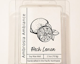 Fresh Lemon | Soy Wax Melt