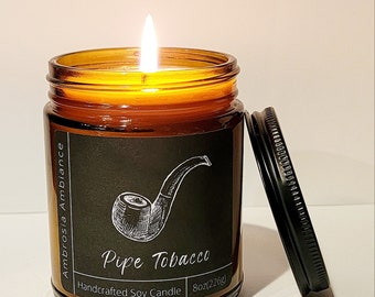 Pipe Tobacco | Soy Wax Candle