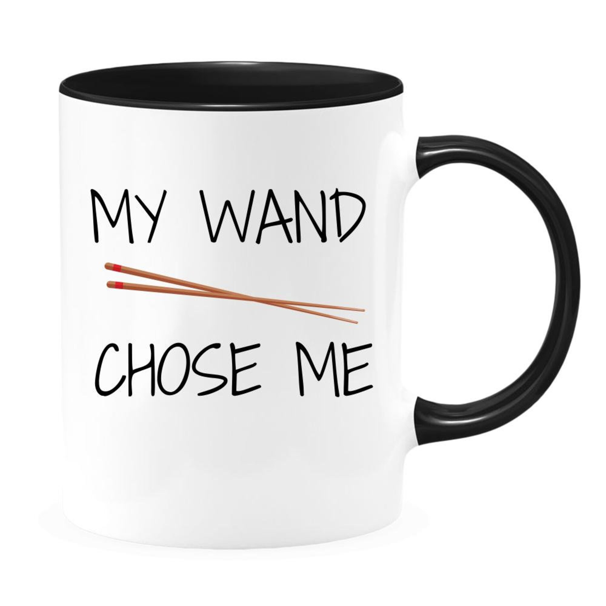 My Wand (Chopsticks) Chose Me Coffee Tea Mug, Chopsticks Mu