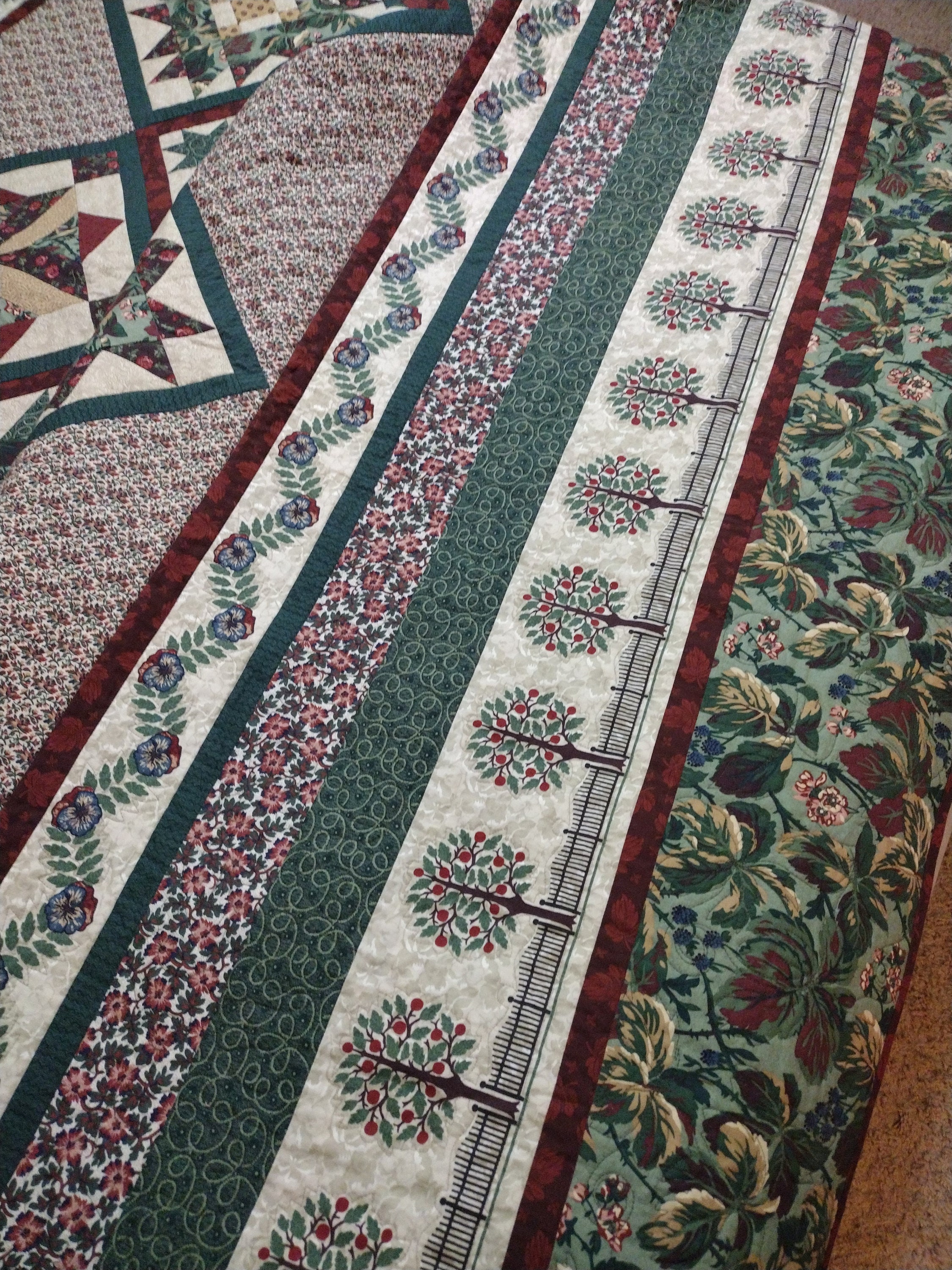 A garden house quilt pattern by thimbleberries for sew big etsy