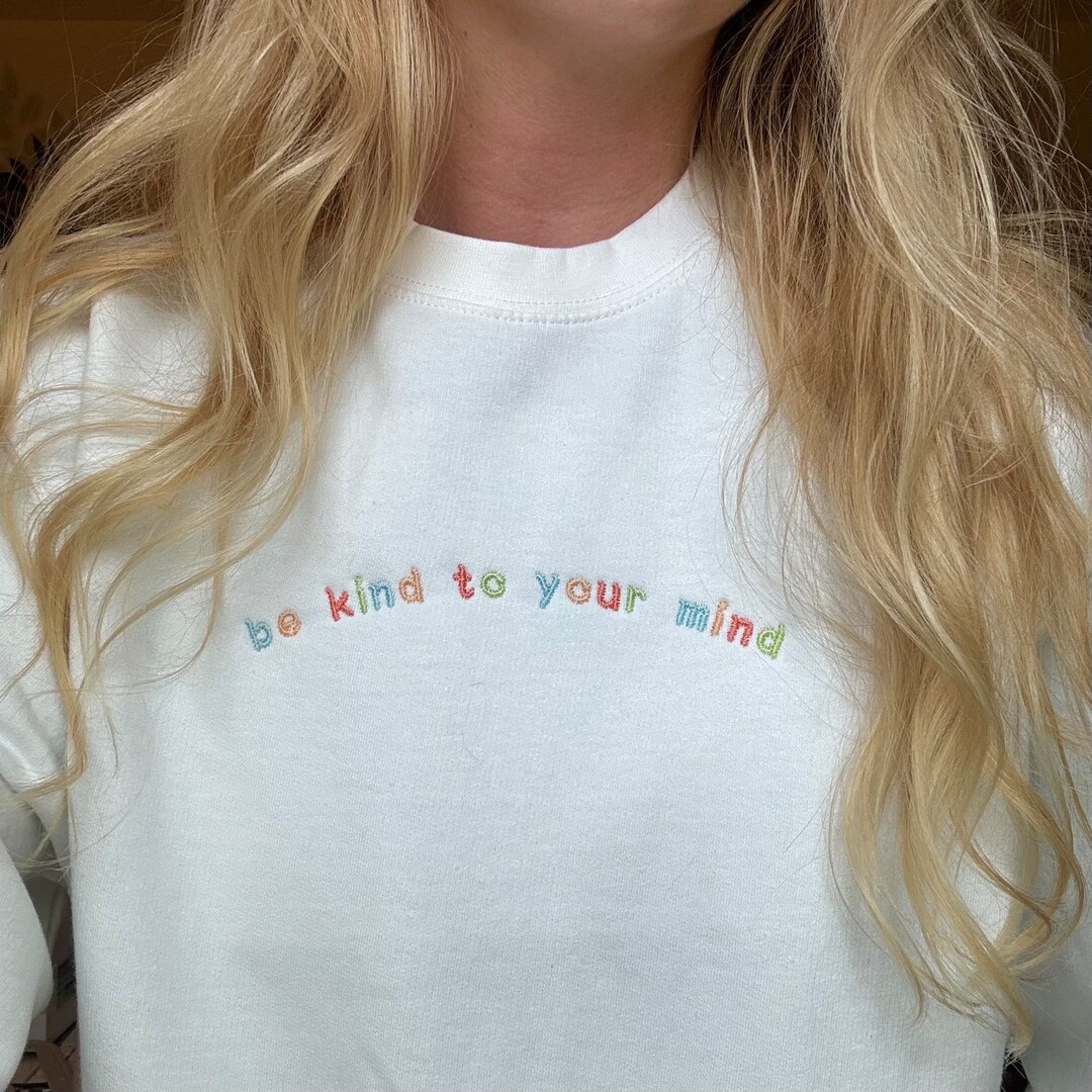 Be Kind To Your Mind Tee - Vintage White