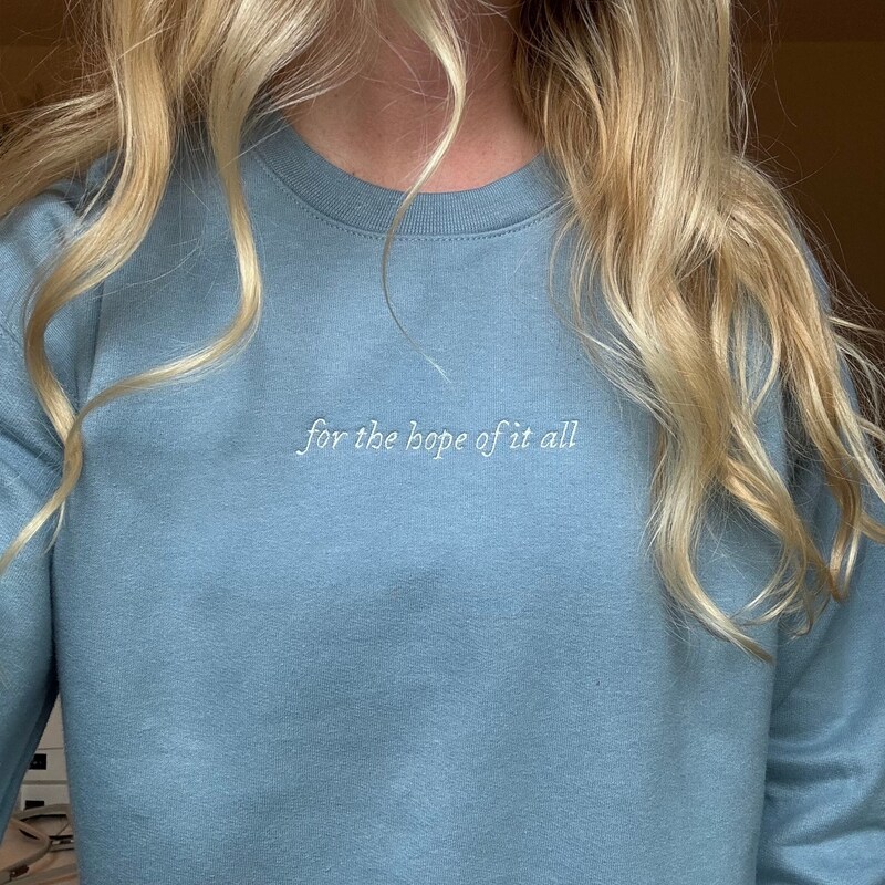 Love and Thunder - Inspired By Taylor Swift - Sustainably Made Sweatshirt main image 1