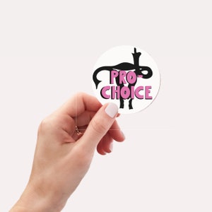 Pro-Choice Sticker | Water bottle, Notebook, Phone and Laptop Stickers