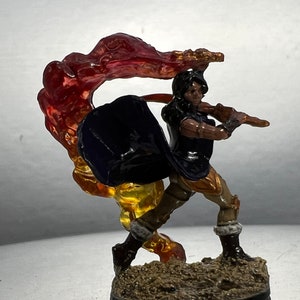 Hechicera, maga, clériga, sacerdotisa sagrada, humana, miniatura pintada a mano para Dungeons Dragons, D&D, DND, Pathfinder, juegos de rol