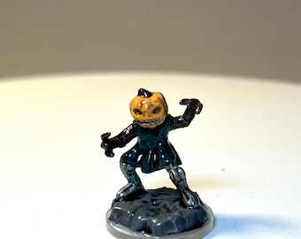 Carrionette dm Monster Haunted Toy Pumpkin Head Witchlight Painted Miniature Dungeons Dragons D&D DND Pathfinder Role Playing Miniatures