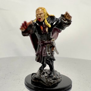 Vampire Painted Miniatures Painted Mini Dungeons Dragons D&D DND Pathfinder Role Playing Miniatures Curse of Strahd Ravenloft