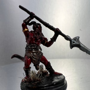 Bearded Devil Avernus Fiend Hand Painted Mini Dungeons Dragons D&D DND Pathfinder Role Playing Miniature