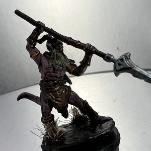 Bearded Devil Avernus Fiend Hand Painted Mini Dungeons Dragons D&D DND Pathfinder Role Playing Miniature