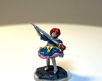 Female Carrionette dm Monster Haunted Doll Curse of Strahd Painted Miniature Dungeons Dragons D&D DND Pathfinder Role Playing Miniatures