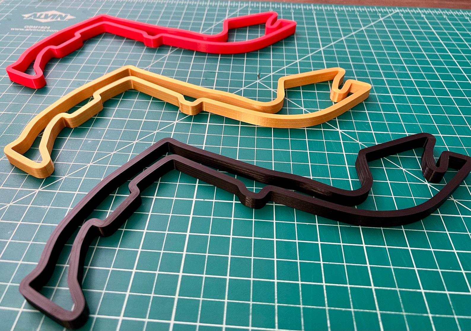 Formula 1 Race Track Wall Art Grand Prix Circuit Etsy