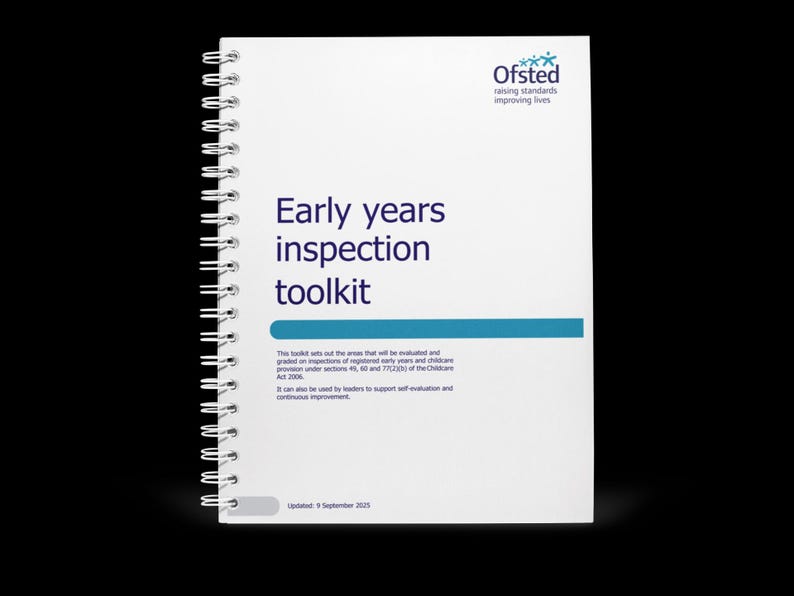 Ofsted Early Years Inspection Toolkit Updated 9th September 2025 - Etsy UK