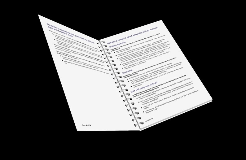 Ofsted Early Years Inspection Toolkit Updated 9th September 2025 - Etsy UK