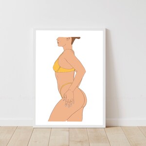 Love thy Woman, Body Positive, Light SkinnedWoman, Digital Art, Downloadable, Beautiful Women, Love, LGBT, LGBTQIA