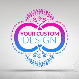 Your Custom Design for Custom Made Black or White Shoes