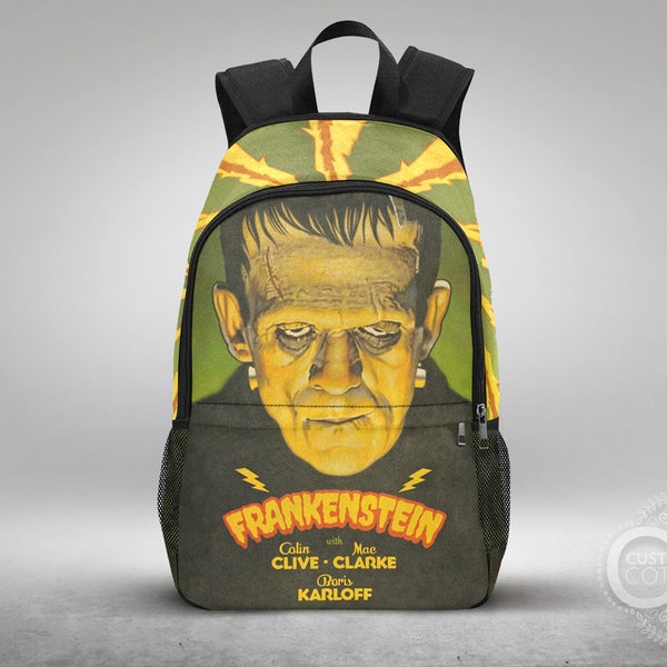 Classic movie Frankenstein, The Creature, Custom Made Backpack