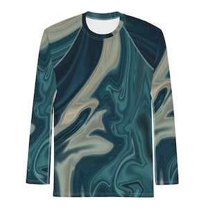 Chrome Camo Men&#39;s Rash Guard
