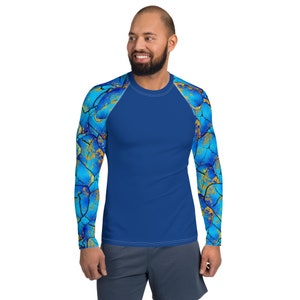 Dragon Scales No Logo Men's Rash Guard