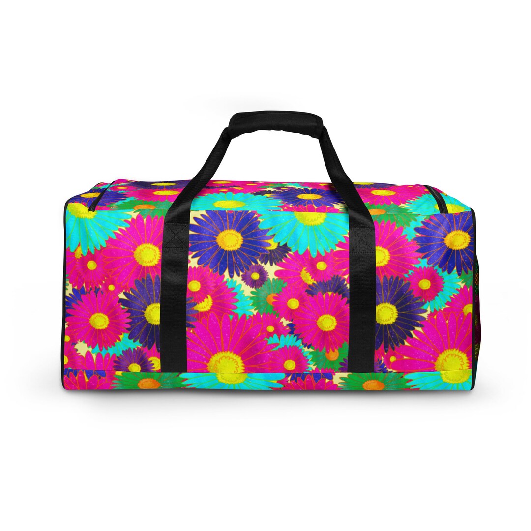 Lavender Daisies Duffle Bag main image 1