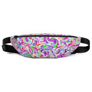 Neon Swirl Bauchtasche