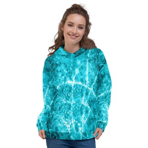 Blauer Ozean Unisex Hoodie